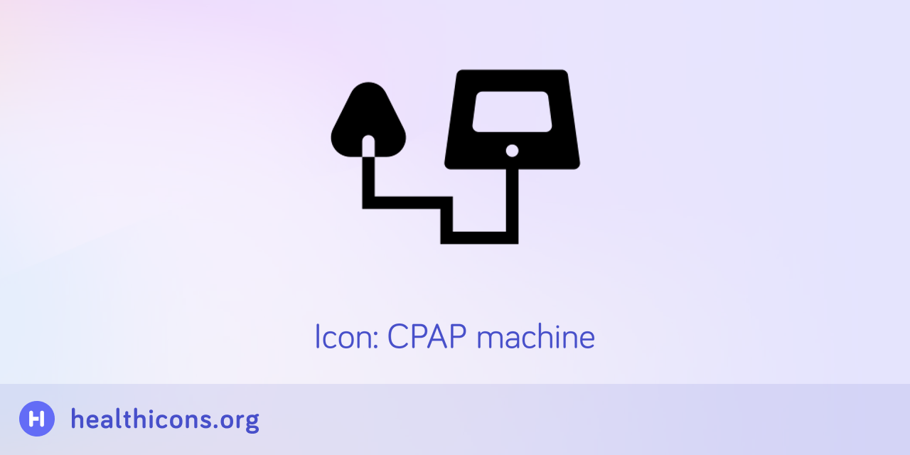 Icon: CPAP machine