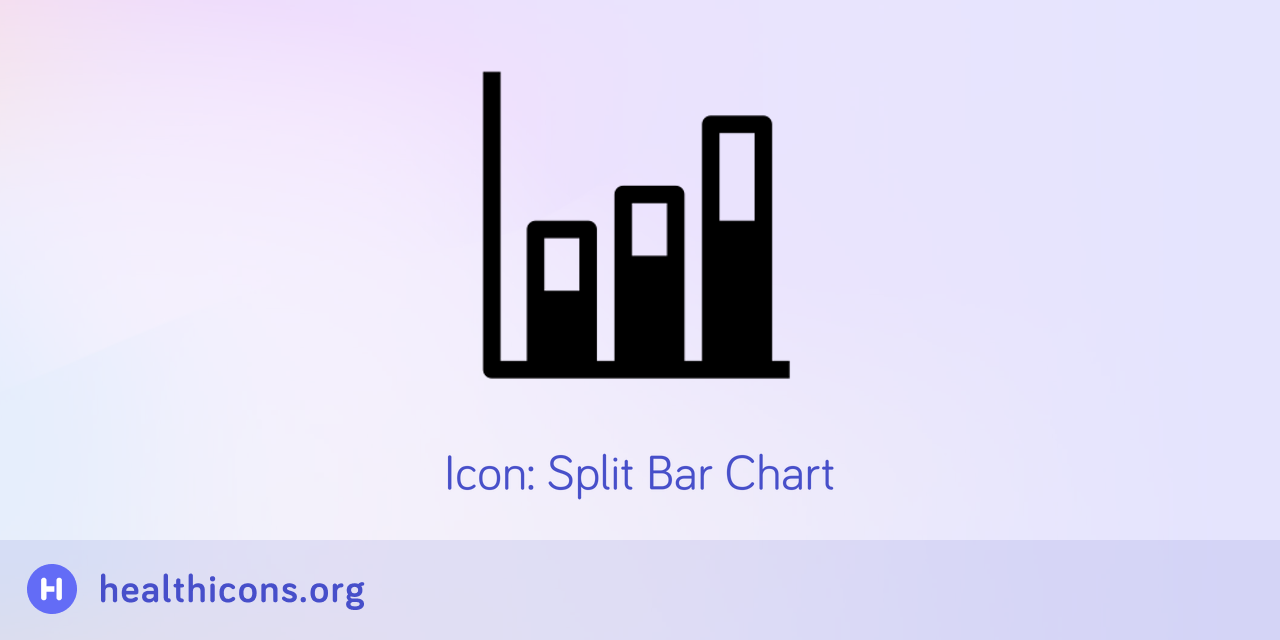 Icon: Split Bar Chart