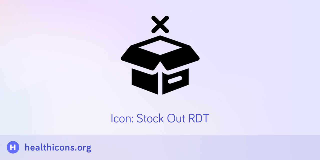 Icon: Stock Out RDT