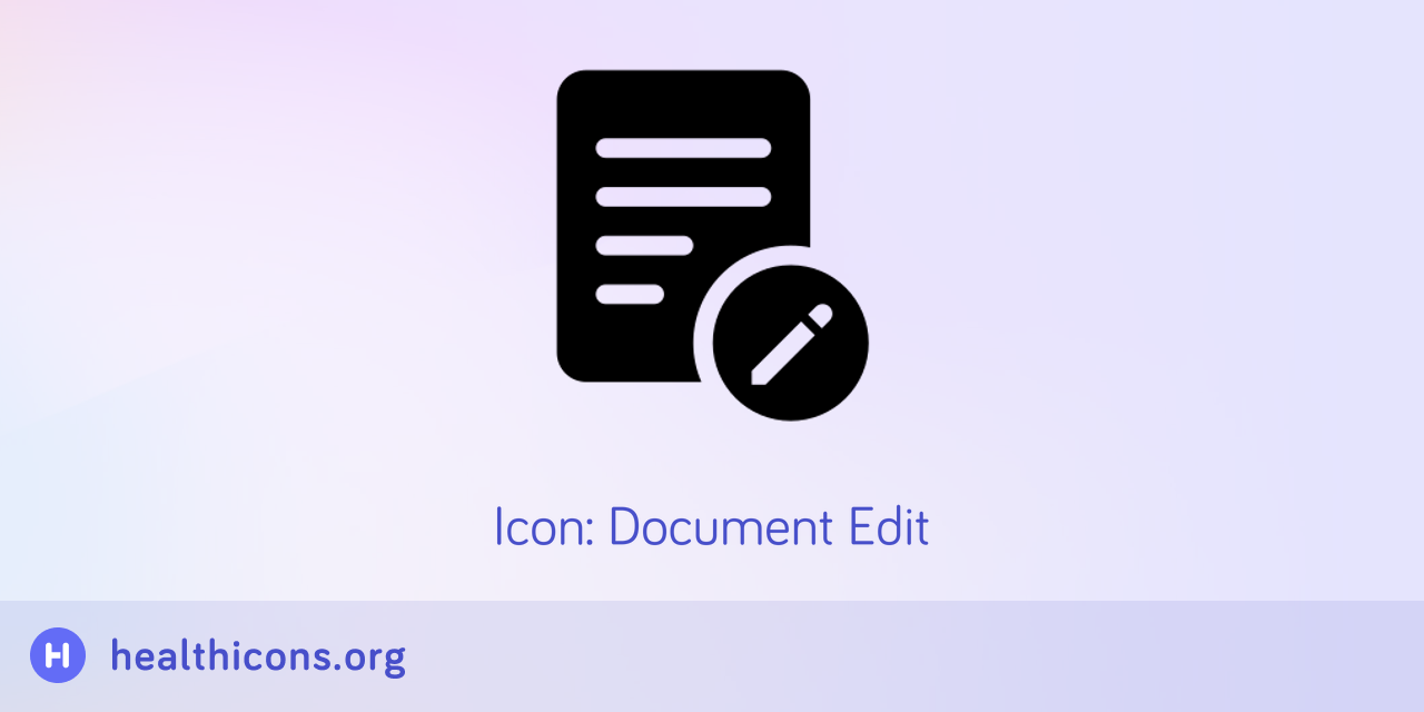 Icon: Document Edit